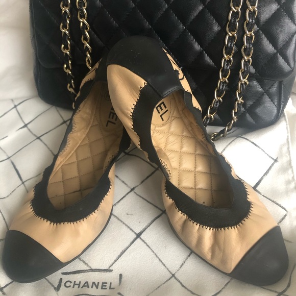 CHANEL Shoes - CHANEL FLATS-PREOWNED